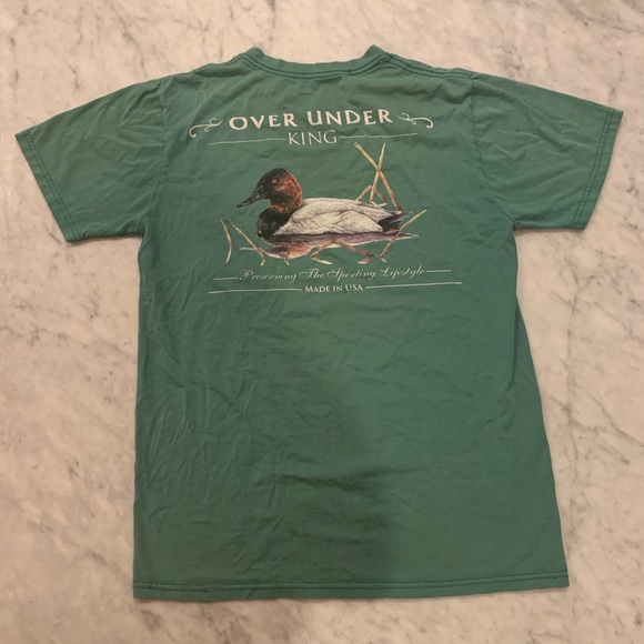 Green OverUnder T-shirt - Picture 4 of 5